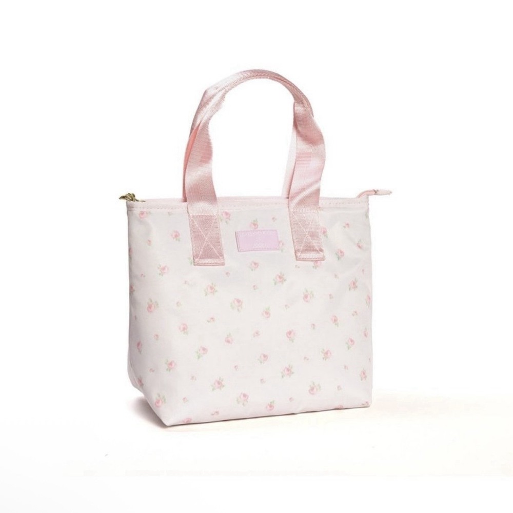 LoveShackFancy x Target Lunch Bag Pink Blooming Heirloom Ditsy Floral Ballet NEW